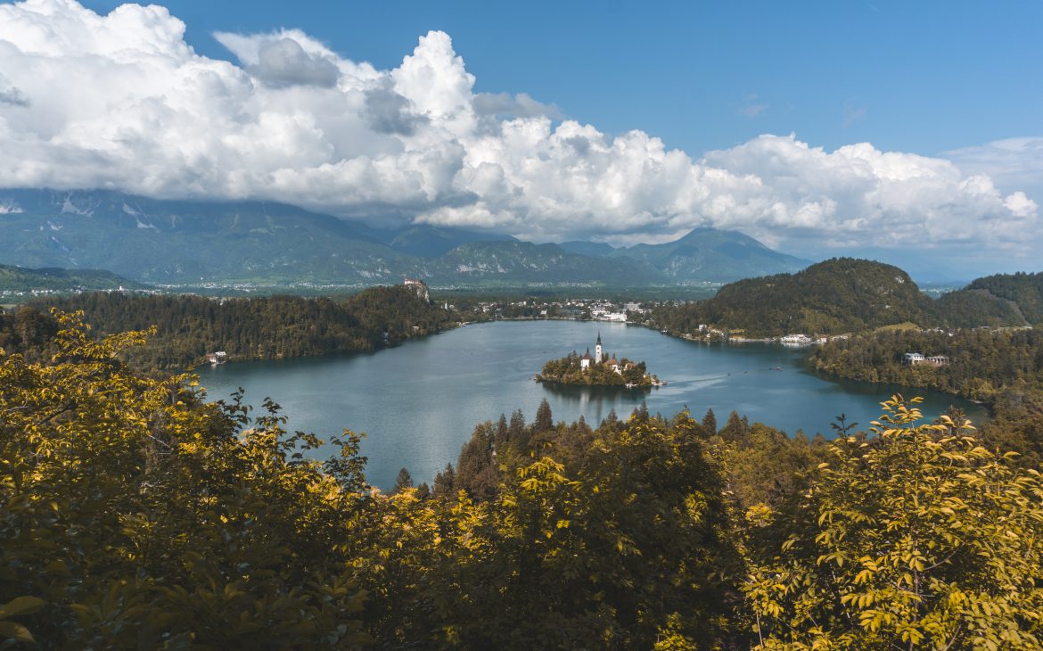 Viewpoint Mala Osojnica Lake Bled Slovenia